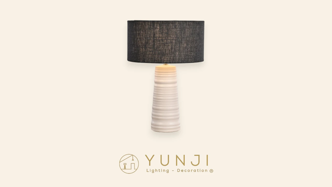 Ripple Ceramic Table Lamp